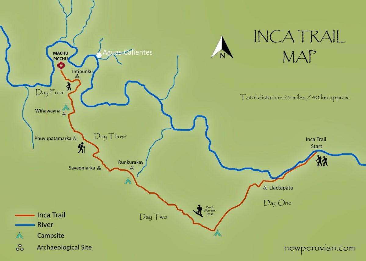 քարտեզ inca Պերու