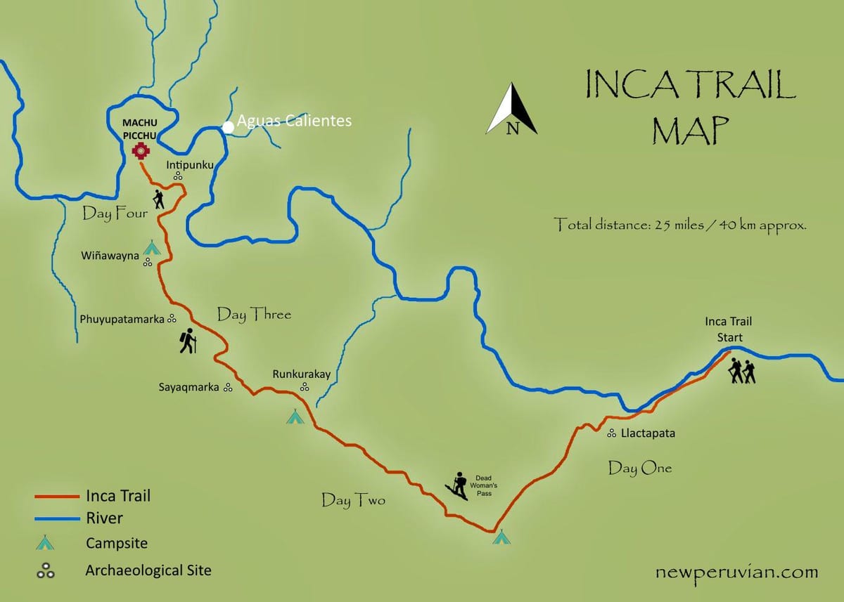 քարտեզ inca Պերու